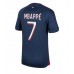 Paris Saint-Germain Kylian Mbappe #7 Hjemmedrakt 2023-24 Korte ermer